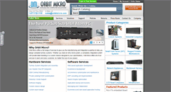Desktop Screenshot of orbitmicro.com